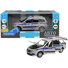 Машинка Автопанорама Lada Granta Cross Полиция, 1:24