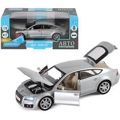 Машинка Автопанорама Audi A7, 1:24