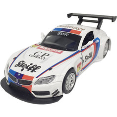 Машинка Автопанорама BMW Z4 GT3, 1:38