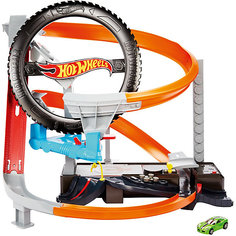 Автотрек Hot Wheels Шиномонтажная мастерская Mattel