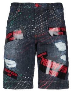 Джинсовые бермуды Philipp Plein