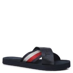 Шлепанцы TOMMY HILFIGER FW0FW04984 темно-синий