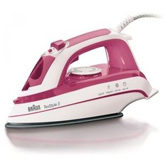 Утюг Braun TexStyle 3 TS365A розовый/белый