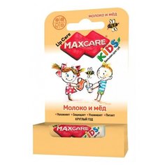 MaxCare Kids Бальзам для губ Молоко и мёд