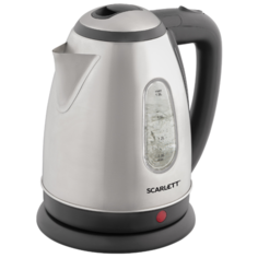 Чайник Scarlett SC-EK21S88, серебристый/черный