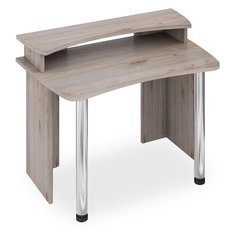 Компьютерный стол Мэрдэс Нельсон Lite СКЛ-Софт+Нкил, 120х75 см, цвет: нельсон Merdes