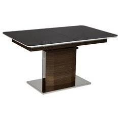 Стол кухонный TetChair Radcliffe EDT-VG002, раскладной, ДхШ: 140 х 90 см, длина в разложенном виде: 170 см, коричневый/черный