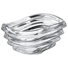 Crystalite Bohemia Конфетница Wave 22 х 16 см прозрачный
