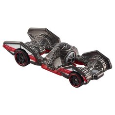 Машинка Hot Wheels Star Wars First Order Special Forces Tie Fighter (DPV24/DPV34) 7.3 см серебристый