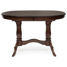 Стол кухонный TetChair Eva EV-T4EX, раскладной, ДхШ: 120 х 80 см, длина в разложенном виде: 159 см, tobacco
