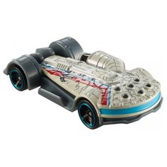Гоночная машина Hot Wheels Звездные войны Сокол Тысячелетия (DPV24/DPV25) 7.5 см серый