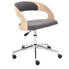 Компьютерное кресло TetChair Jazz офисное, обивка: текстиль, цвет: бежевый/серый 29