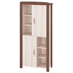 Стеллаж Мэрдэс Бартоло СШД 6 полок, материал: ЛДСП, ШxГxВ: 75х36х168 см, шамони/карамель Merdes