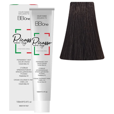 BB One Picasso Colour Range Перманентная крем-краска, 100 мл, 4 коричневый