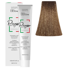BB One Picasso Colour Range Перманентная крем-краска, 100 мл, 8.0 интенсивный натуральный светлый блонд