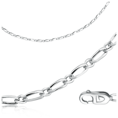 Бронницкий Ювелир Цепь из серебра 310901001, 50 см, 8.2 г