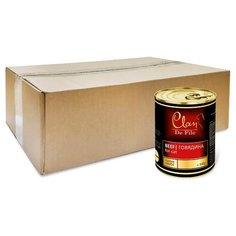 Корм для кошек CLAN De File Говядина для кошек (0.340 кг) 12 шт.