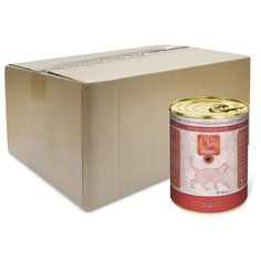 Корм для кошек CLAN 9 шт. Classic Мясное ассорти с Говядиной для кошек 0.34 кг