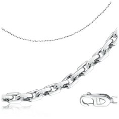 Бронницкий Ювелир Цепь из серебра 310551414, 65 см, 5.34 г