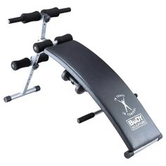 Скамья Body Sculpture BSB-510HD серебристый/черный