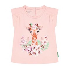 Футболка Kogankids размер 86, розовый