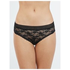 Vis-a-Vis Трусы кружевные бикини, размер S, black
