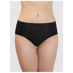 Vis-a-Vis Трусы слипы средней посадки с перфорацией, размер XXL, black