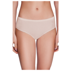 Vis-a-Vis Трусы слипы классика с широким кружевом, размер S, beige