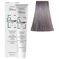BB One Picasso Colour Range Перманентная крем-краска, 100 мл, 9.12 очень светлый блонд фиолетовый металлик