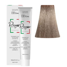 BB One Picasso Colour Range Перманентная крем-краска, 100 мл, 9.1 пепельный натуральный очень светлый блонд