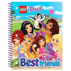 LEGO Тетрадь на спирали Friends 51603, линейка, 70 л.