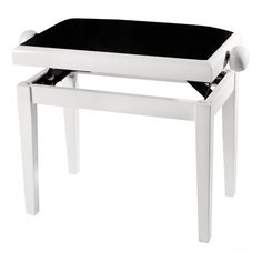 Банкетка GEWA Deluxe White High Gloss белый/черный