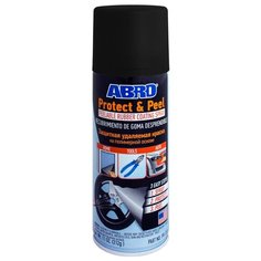 ABRO аэрозольная автоэмаль PR-555 312 мл матовый черный
