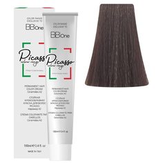 BB One Picasso Colour Range Перманентная крем-краска, 100 мл, 5.221 интенсивный пепельно-жемчужный светло-коричневый