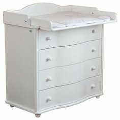 Пеленальный комод Красная Звезда С 566 белый