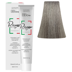 BB One Picasso Colour Range Перманентная крем-краска, 100 мл, 9.11 интенсивный пепельный натуральный очень светлый блонд