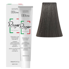 BB One Picasso Colour Range Перманентная крем-краска, 100 мл, 6.11 интенсивный пепельный натуральный темный блонд
