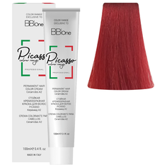 BB One Picasso Colour Range Перманентная крем-краска, 100 мл, 7.666 экстра интенсивный красный блонд
