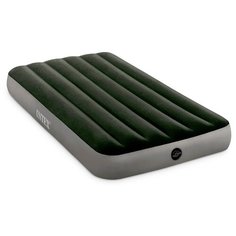 Надувной матрас Intex Twin Dura-Beam Prestige Downy Airbed (64107) серый/черный
