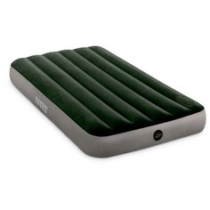 Надувной матрас Intex Prestige Downy Bed (64777) серый/черный