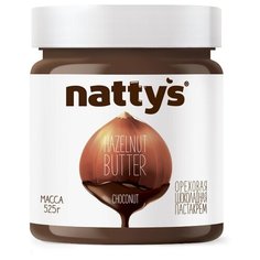 Nattys Шоколадная ореховая паста-крем Choconut с какао и мёдом 525 г