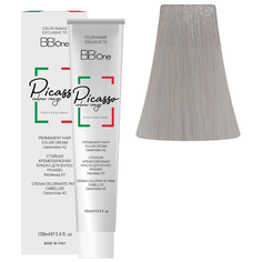 BB One Picasso Colour Range Перманентная крем-краска, 100 мл, 12.221 супер интенсивный пепельно-жемчужный блонд