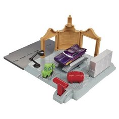 Игровой набор Mattel Тачки: Шиномонтаж BDF77 / BDF62