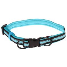 Ошейник Пижон двуслойный (3276138/3276139/3276140) 35-50 см синий