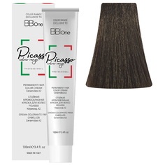 BB One Picasso Colour Range Перманентная крем-краска, 100 мл, 6/2 матовый темный блонд