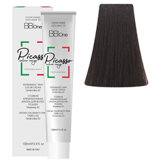 BB One Picasso Colour Range Перманентная крем-краска, 100 мл, 4.73 ореховый коричневый