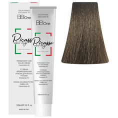 BB One Picasso Colour Range Перманентная крем-краска, 100 мл, 8/2 матовый светлый блондин