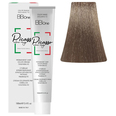 BB One Picasso Colour Range Перманентная крем-краска, 100 мл, 8.1 пепельный натуральный светлый блонд