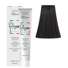 BB One Picasso Colour Range Перманентная крем-краска, 100 мл, 4.1 пепельный натуральный коричневый