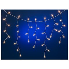 Гирлянда SNOWMEN Сосулька, 270 х 40 см, 200 ламп, белый/белый провод